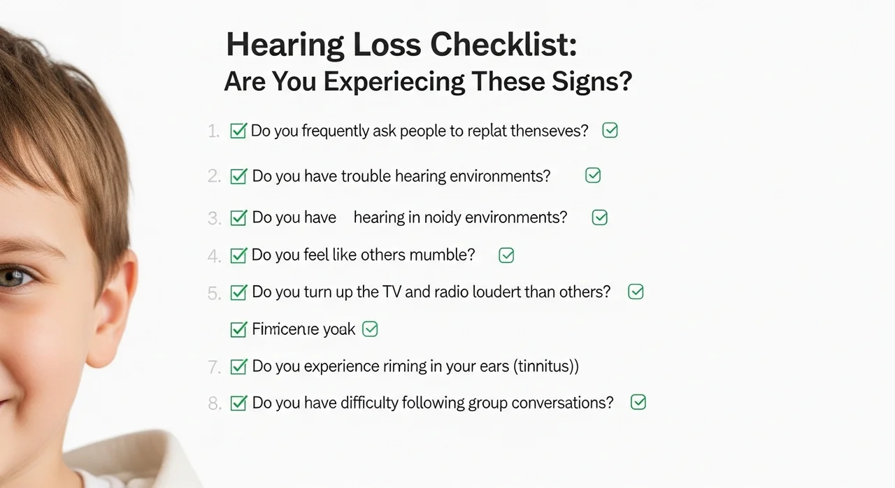 노인성 난청 자가진단 10가지 체크리스트