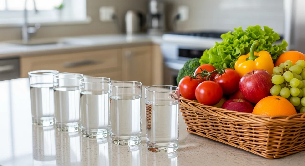 노년기 적정 수분 섭취량과 계산 방법
