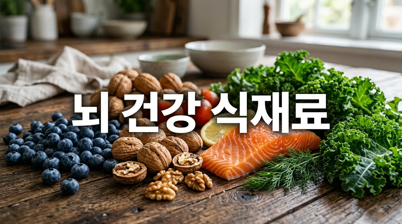 치매 예방과 집중력 향상을 위한 뇌 건강에 좋은 식재료 10가지 완벽 가이드
