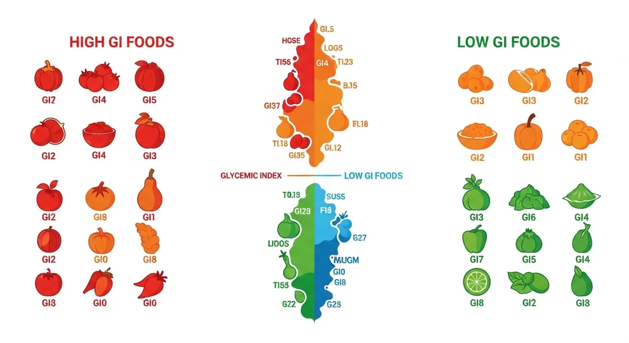 당뇨병 식단 관리법의 핵심: GI 지수와 혈당 부하(GL)