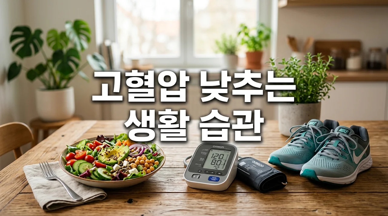 고혈압 낮추는 생활 습관 7가지: 약 없이 혈압 관리하는 법