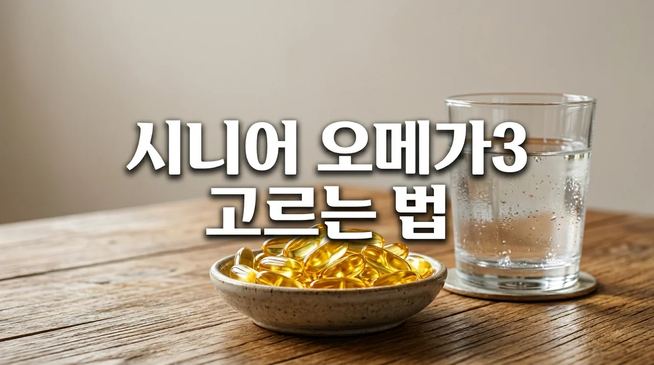 시니어 섭취 시 주의사항: 복용 약물과의 상호작용