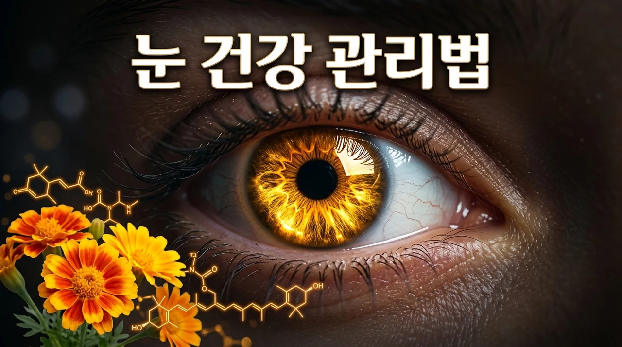 눈 건강을 위한 루테인 지아잔틴 추천 및 부작용, 선택 기준 완벽 정리