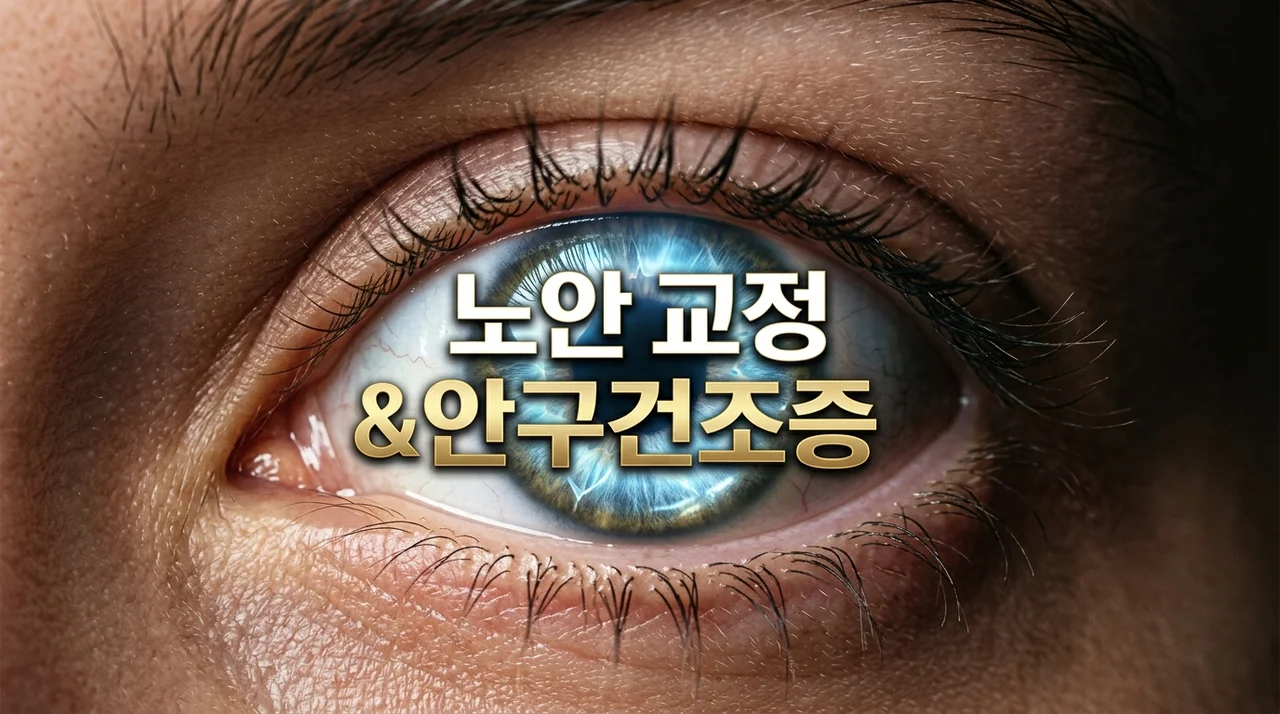 노안 교정 및 안구건조증 해결법: 증상, 치료 비용, IPL 완벽 가이드