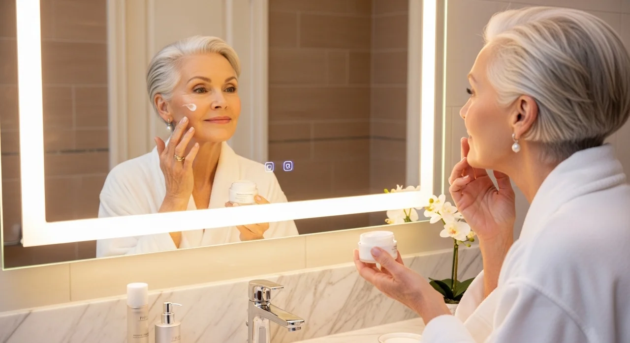시니어 뷰티 및 외모 관리: 자신감의 시작
