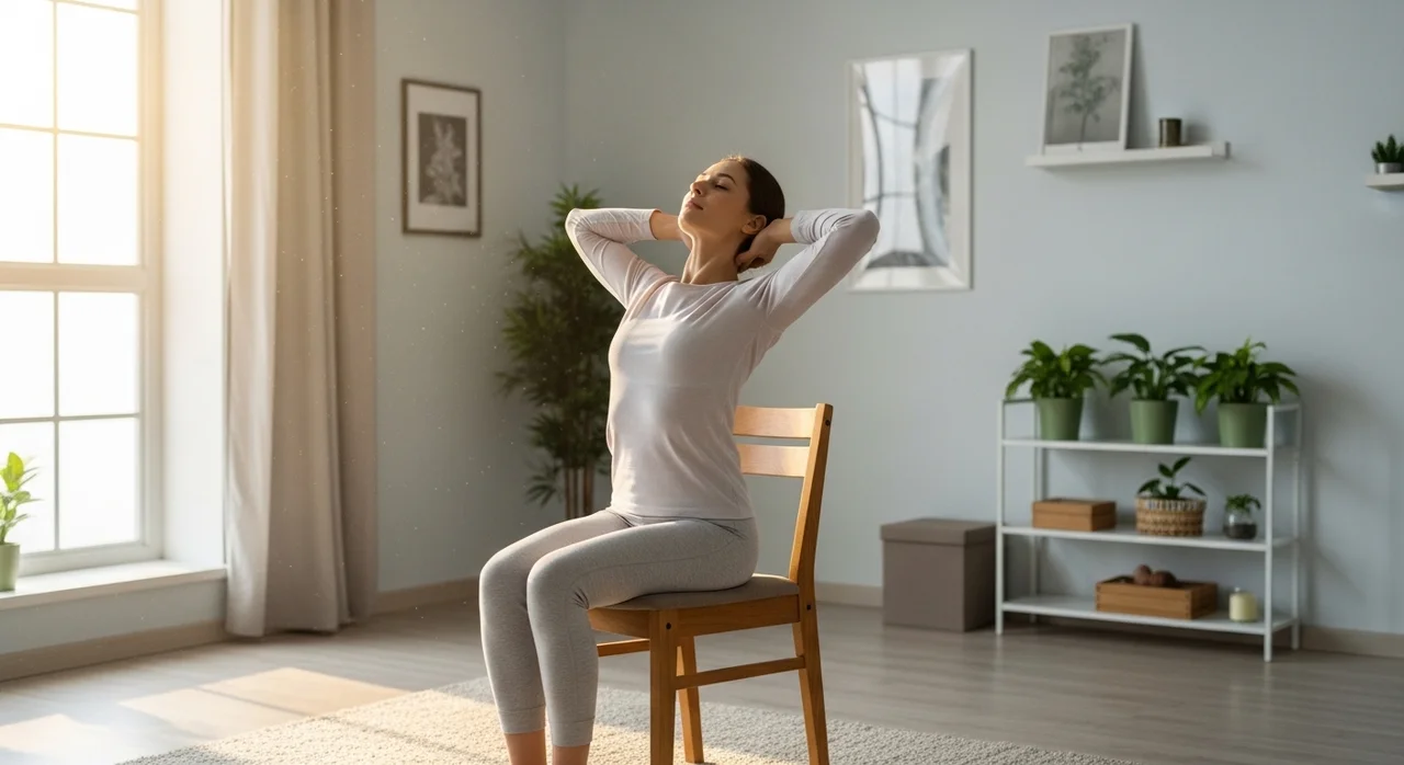 거북목과 어깨 통증을 날리는 스트레칭