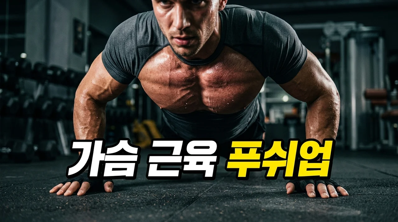 가슴 근육 푸쉬업 변형 7가지: 맨몸으로 가슴 근육 키우는 루틴 완벽 정리