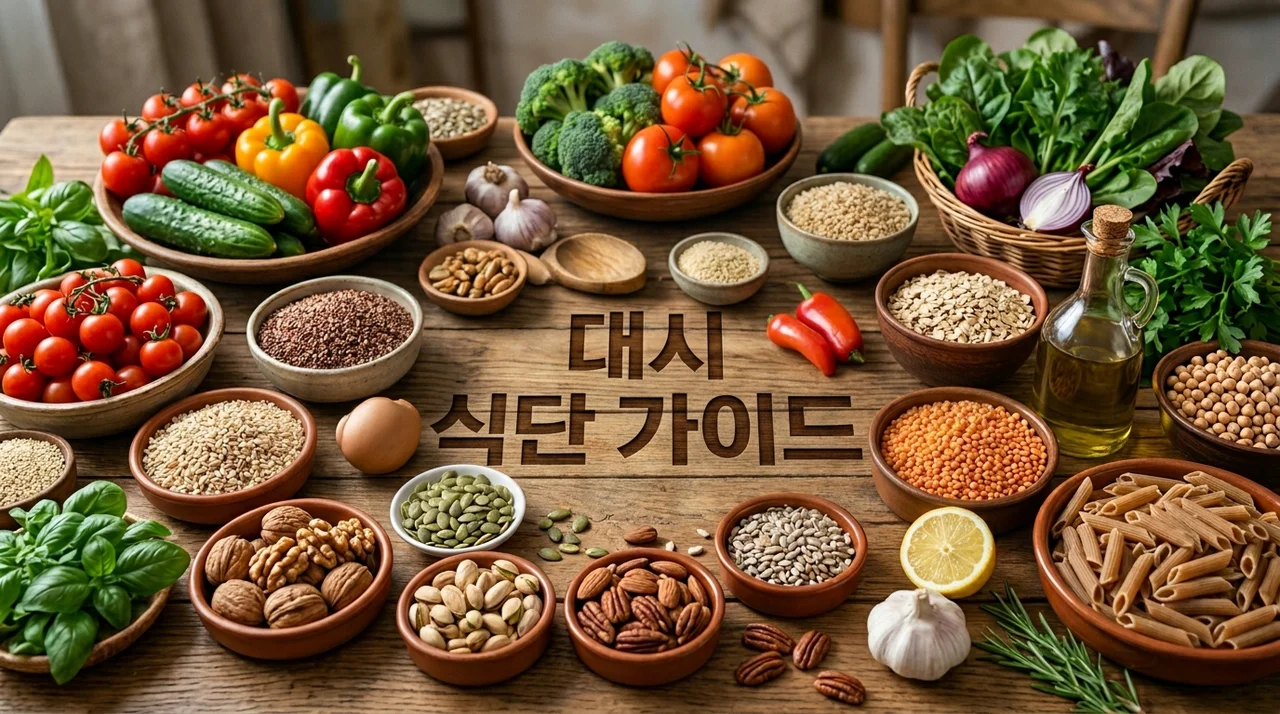 혈압 낮추는 DASH 식단 완벽 가이드: 고혈압 관리를 위한 식사 전략