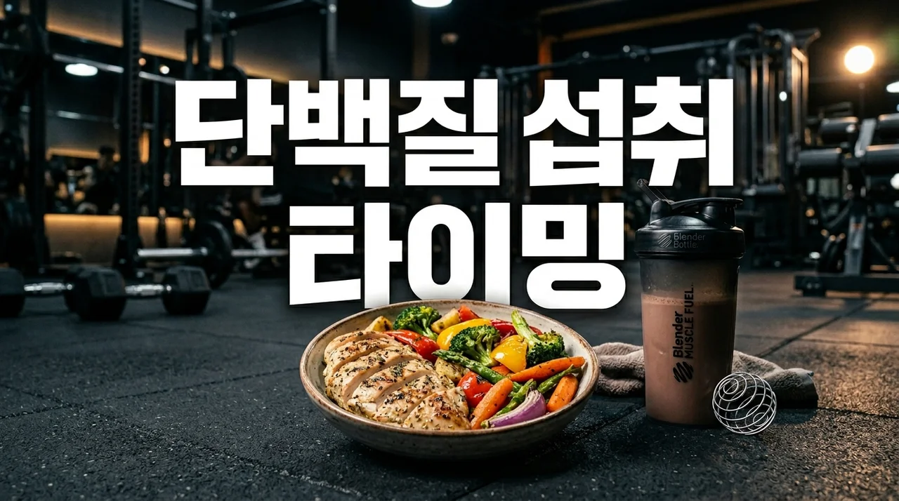 운동 후 단백질 섭취 타이밍, 30분 골든타임의 진실과 근성장 가이드