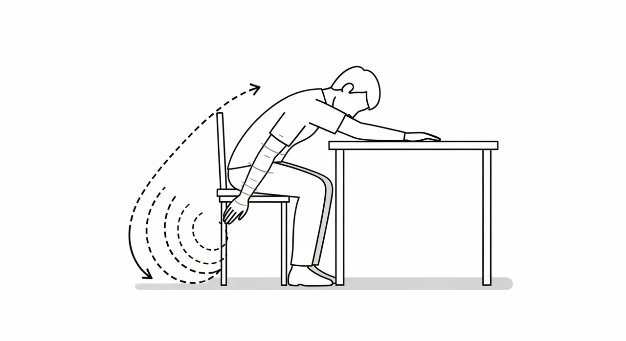 오십견 자가치료 운동의 핵심: 추 운동 (코드만 운동)