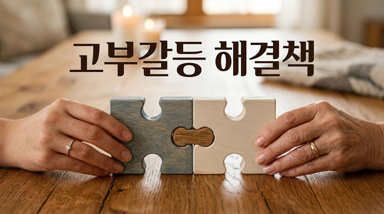 고부갈등 부부갈등 해결 방법, 행복한 가정을 위한 5가지 실천 전략