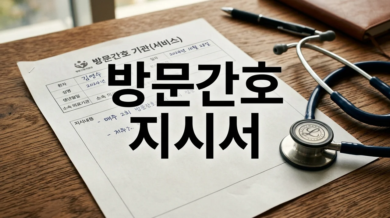 방문간호 지시서 발급 방법 및 비용 총정리 (의사, 한의사 포함)