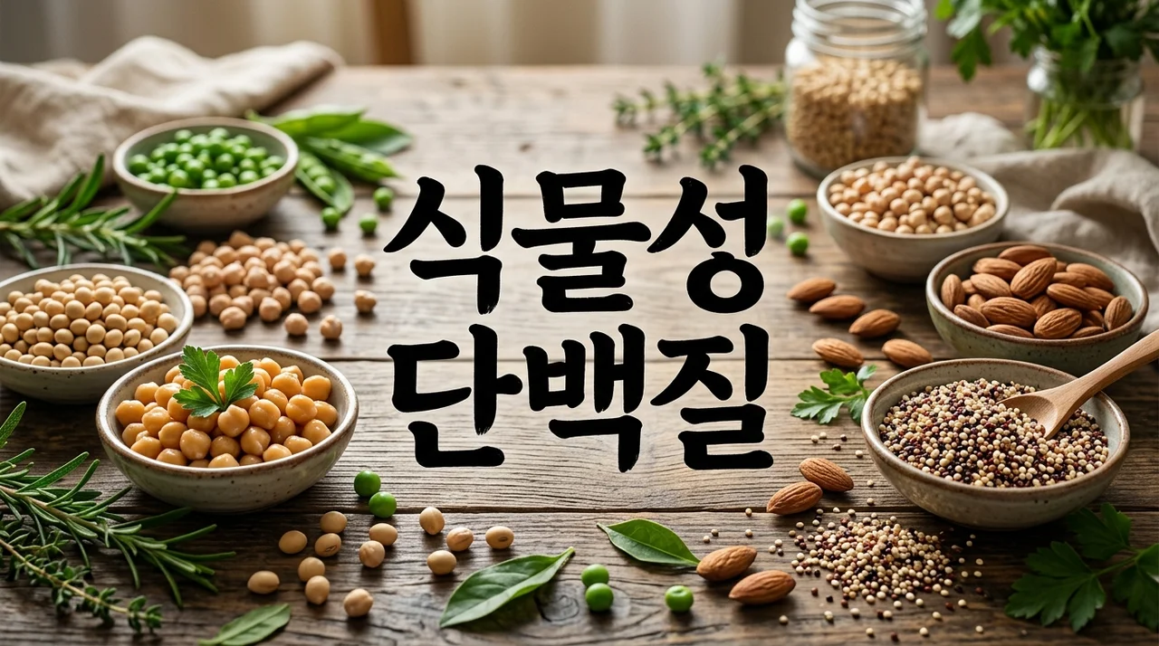 식물성 단백질 음식 종류 추천 및 단백질 많은 음식 순위 총정리