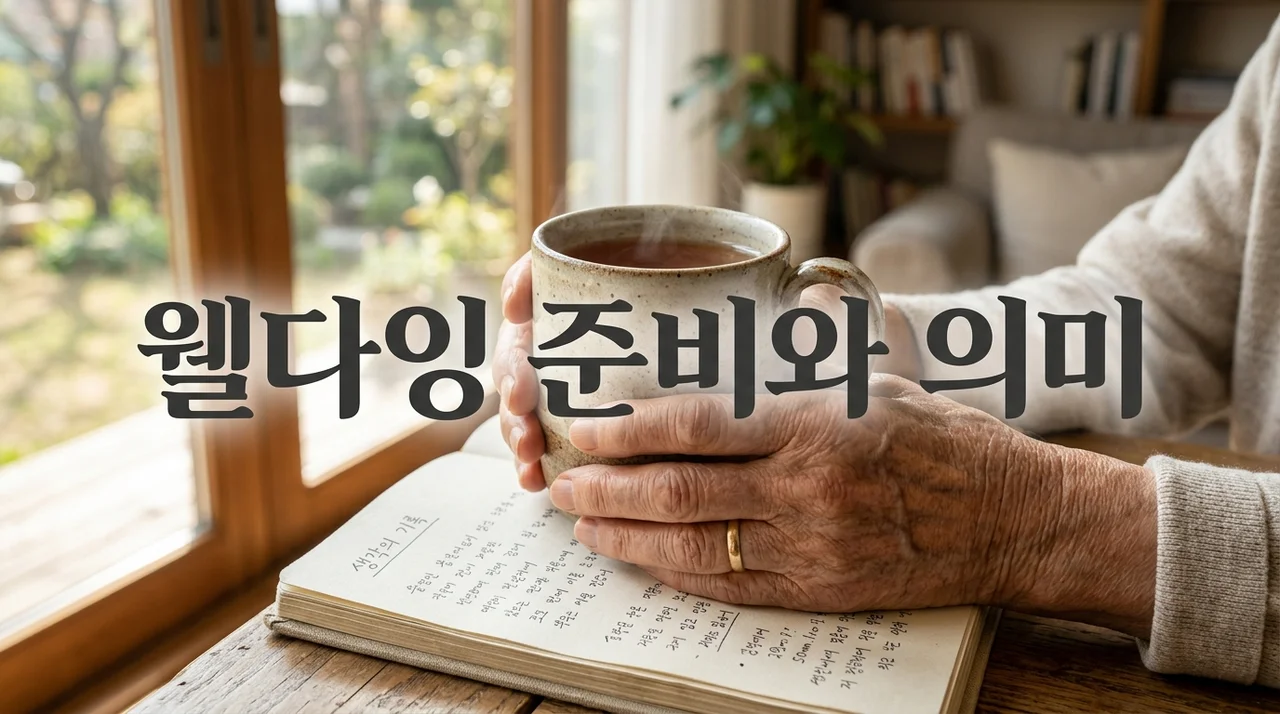 웰다잉 뜻과 준비 방법: 존엄한 마무리를 위한 5가지 실천 가이드