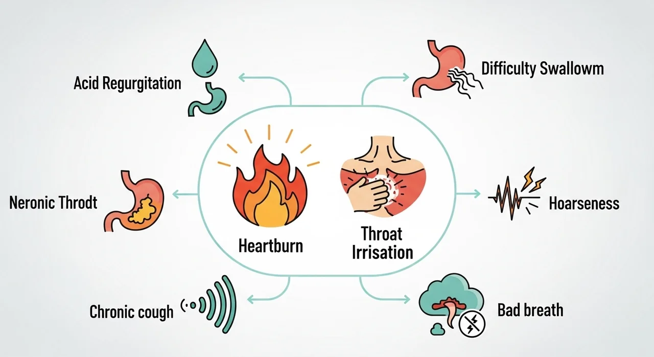 내가 겪는 통증이 정말 역류성 식도염일까? 증상 체크