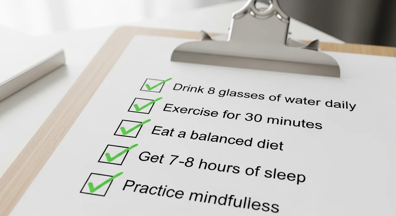 오늘 나의 수분 상태 최종 체크리스트