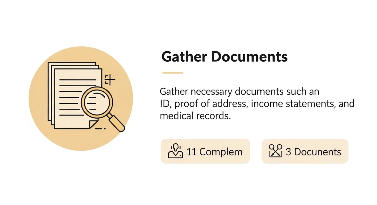 서비스 신청 절차 4단계