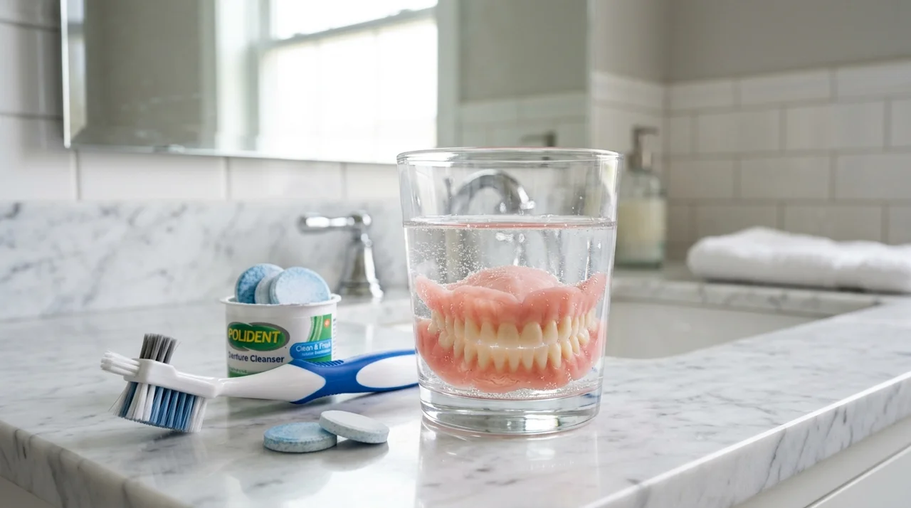 틀니 세정 및 보관법 완벽 가이드: 잇몸 건강 지키는 3단계 관리술