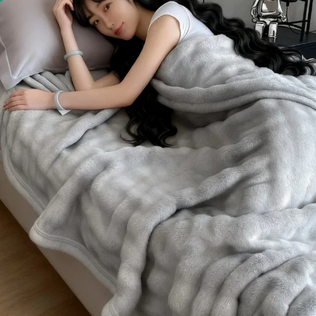 FASEN 보들보들 프리미엄 무름담요 극세사 밍크 소파 캠핑 차량 담요 담요 블랭킷