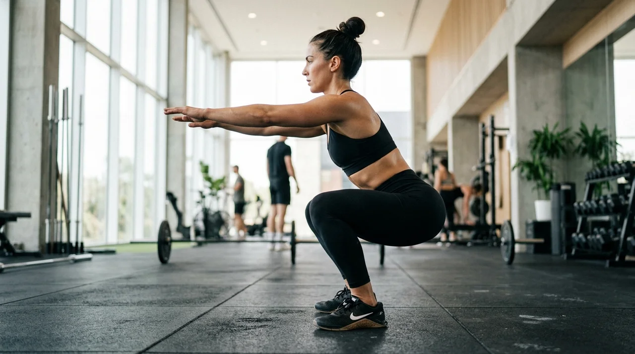하체 근력 강화 스쿼트 자세와 효과, 무릎 안 아픈 3가지 핵심 비결