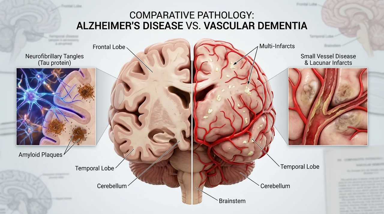 알츠하이머와 혈관성 치매 차이 5가지, 증상과 예방법 완벽 가이드