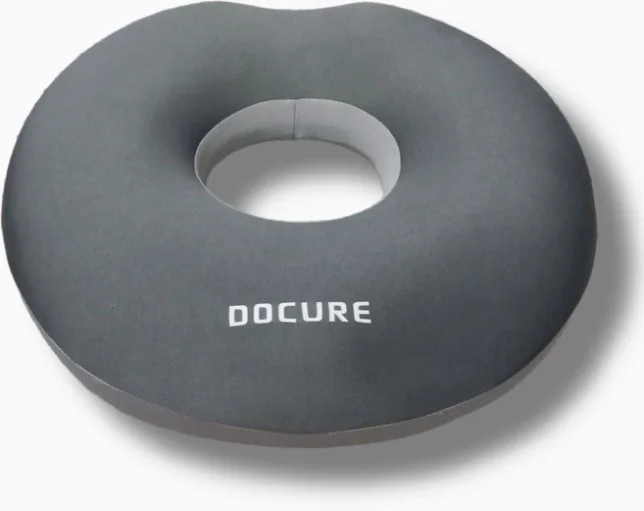 도큐어 메모리폼 기능성 원형 도넛방석