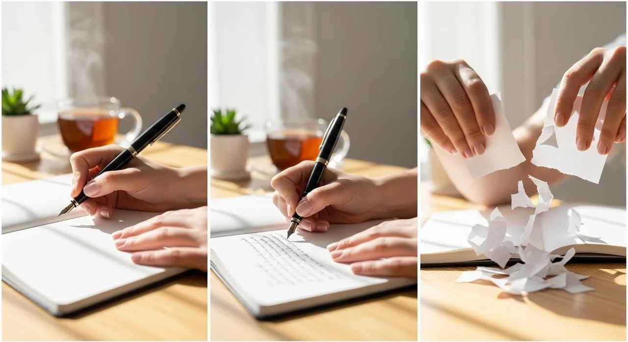 실전! 감정 쓰레기통 일기 작성 5단계 가이드