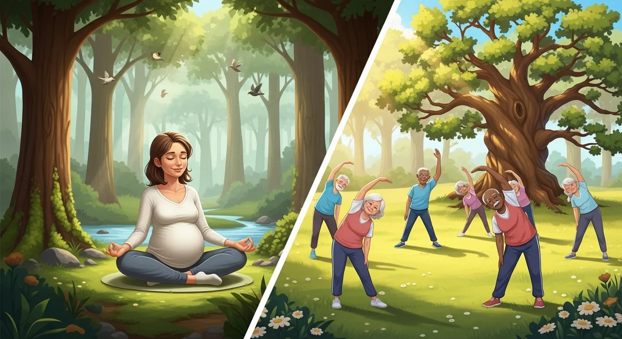 나에게 맞는 프로그램은? 숲 태교 vs 시니어 산림 치유 비교