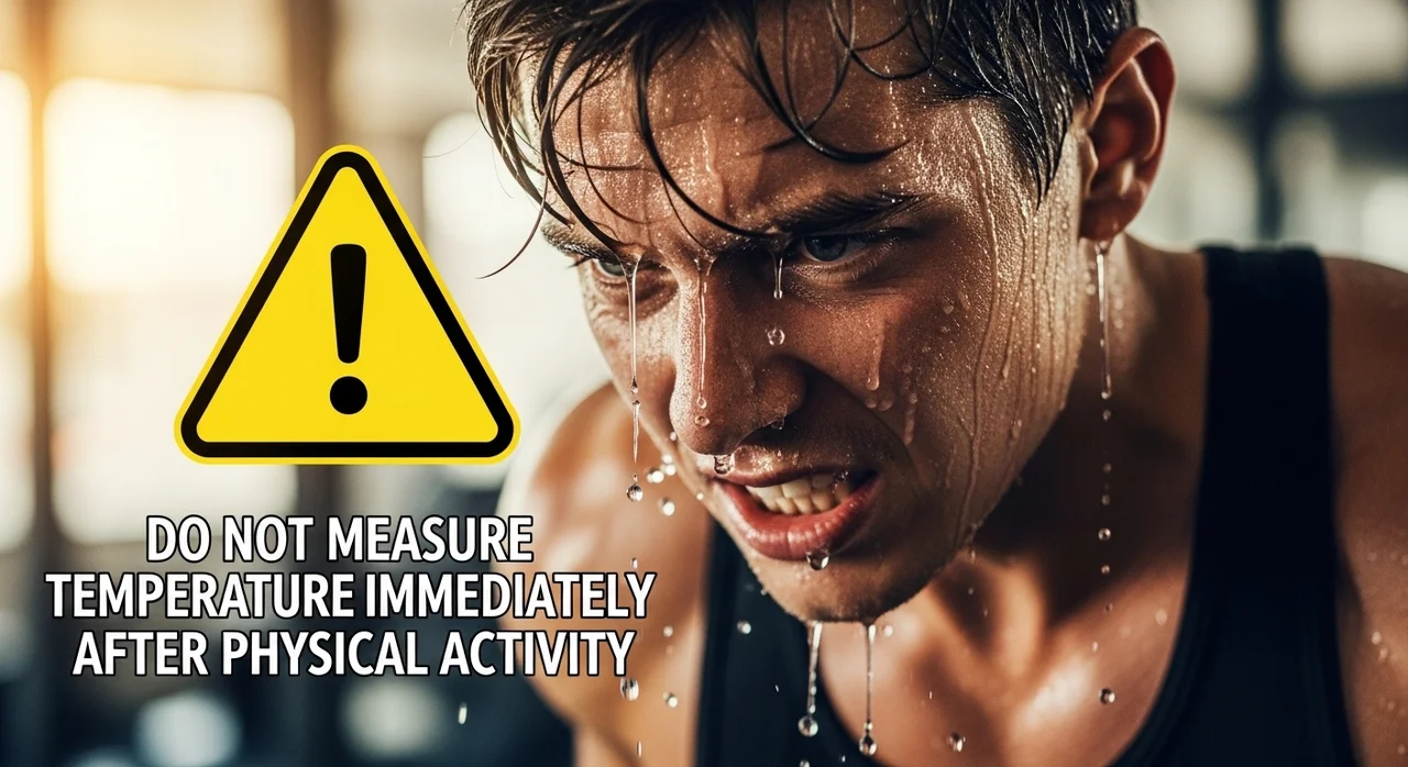 이런 상황에서는 측정을 피하세요!