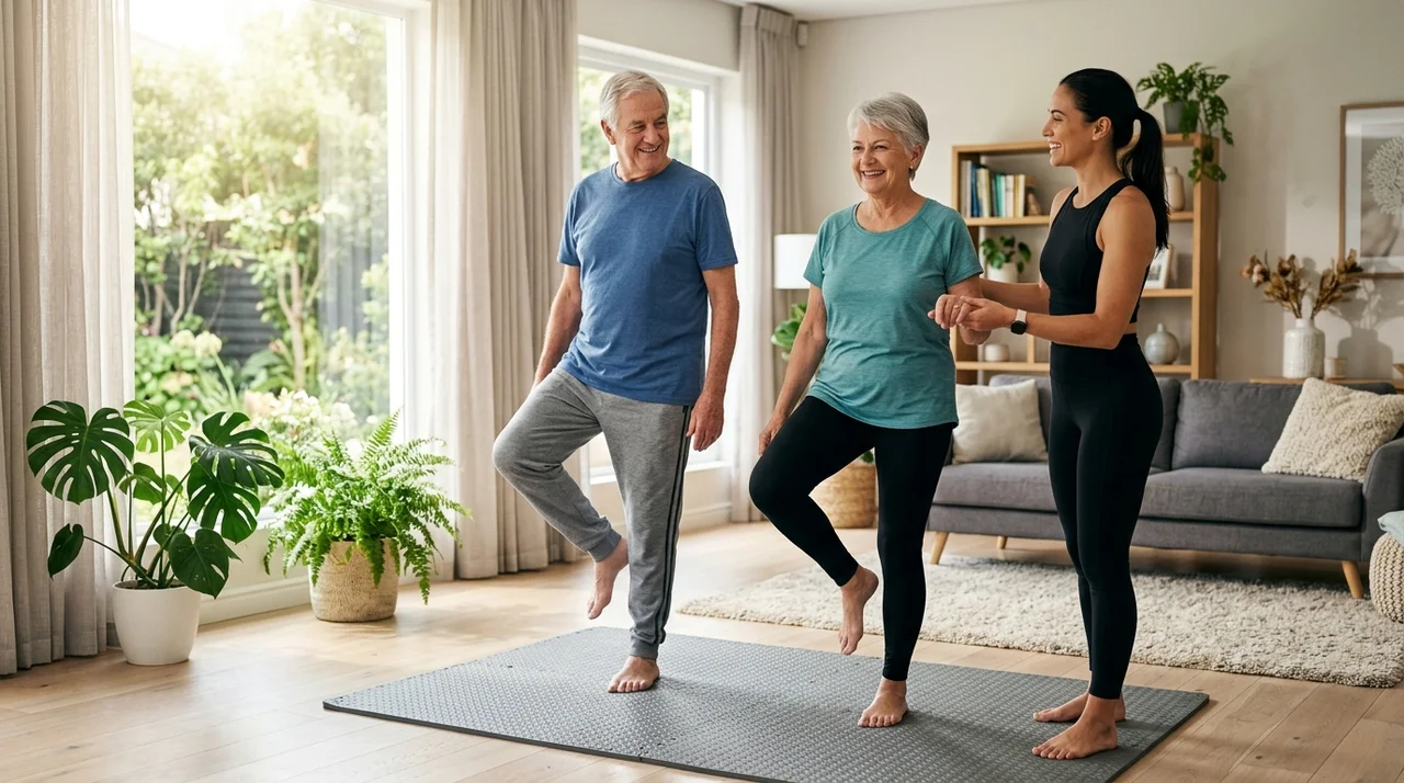 노인 낙상 예방 밸런스 운동 가이드: 근력과 균형을 잡는 3가지 비결