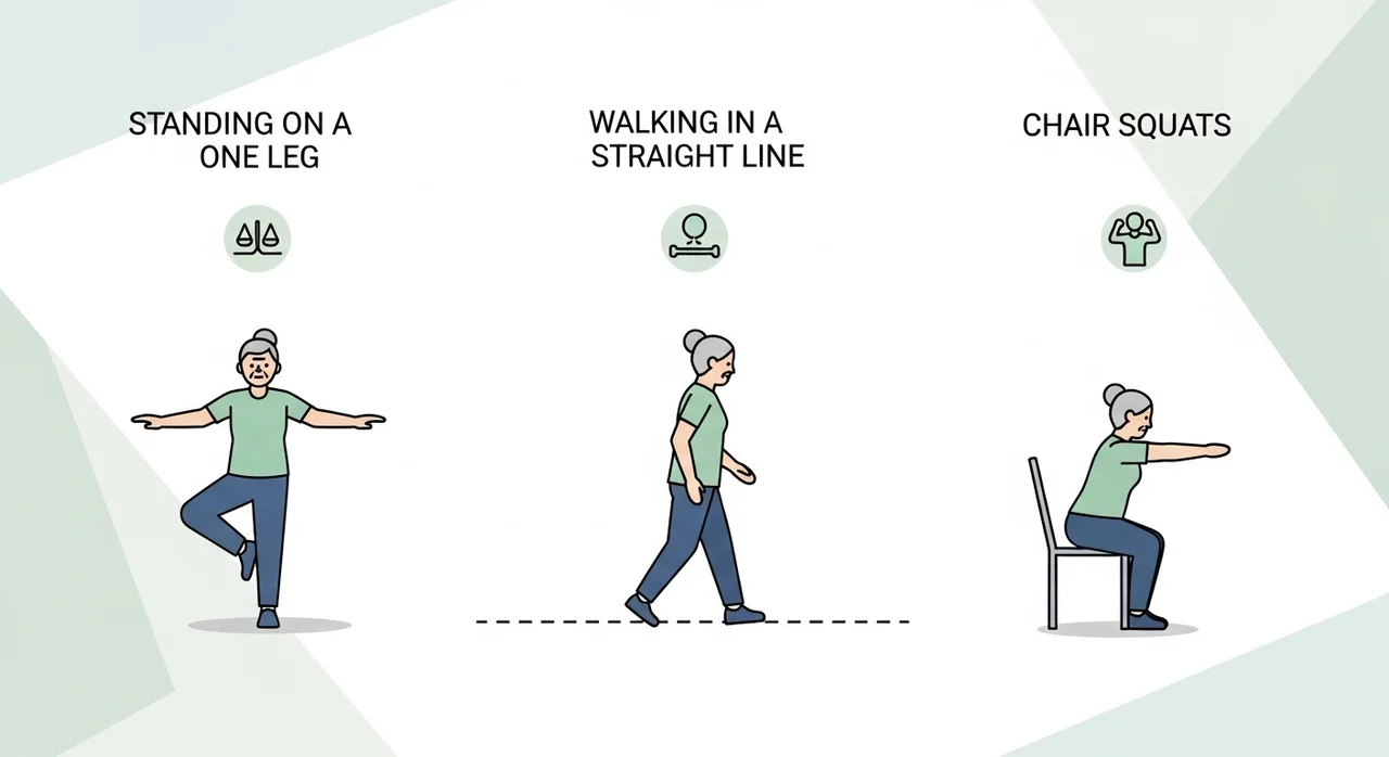 나에게 맞는 낙상 예방 운동 종류 확인하기