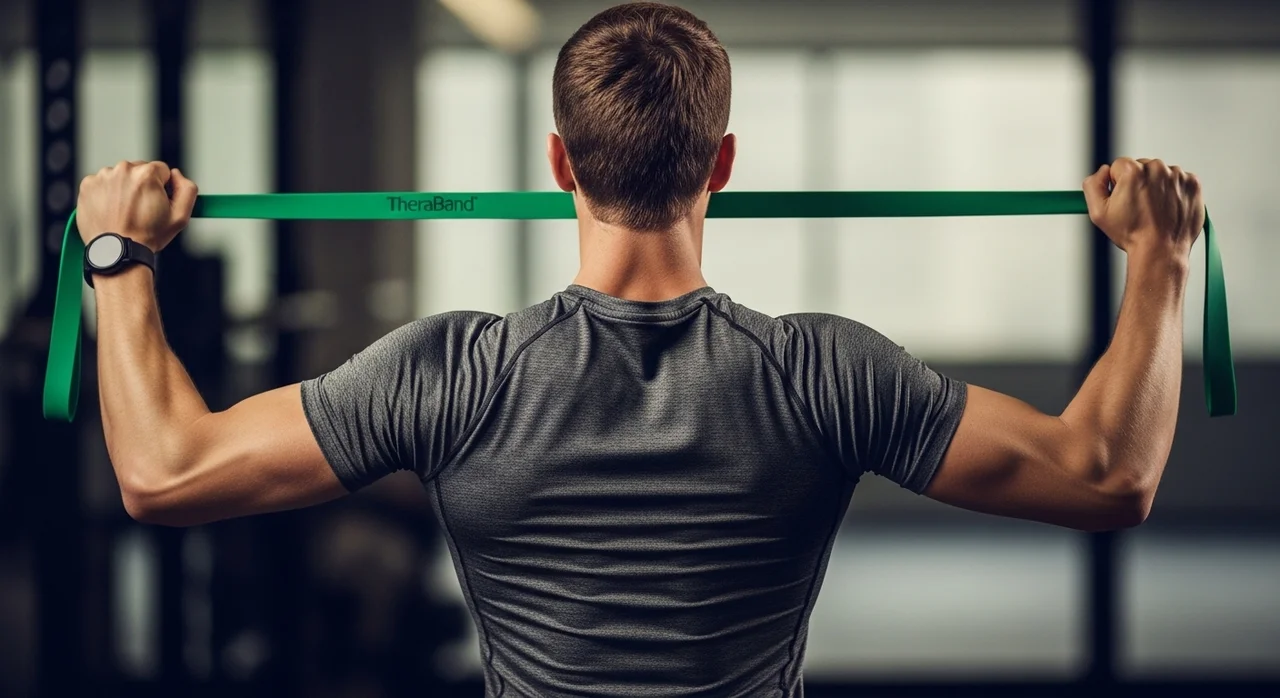 굽은 등 펴주는 최고의 동작: 밴드 풀 어파트