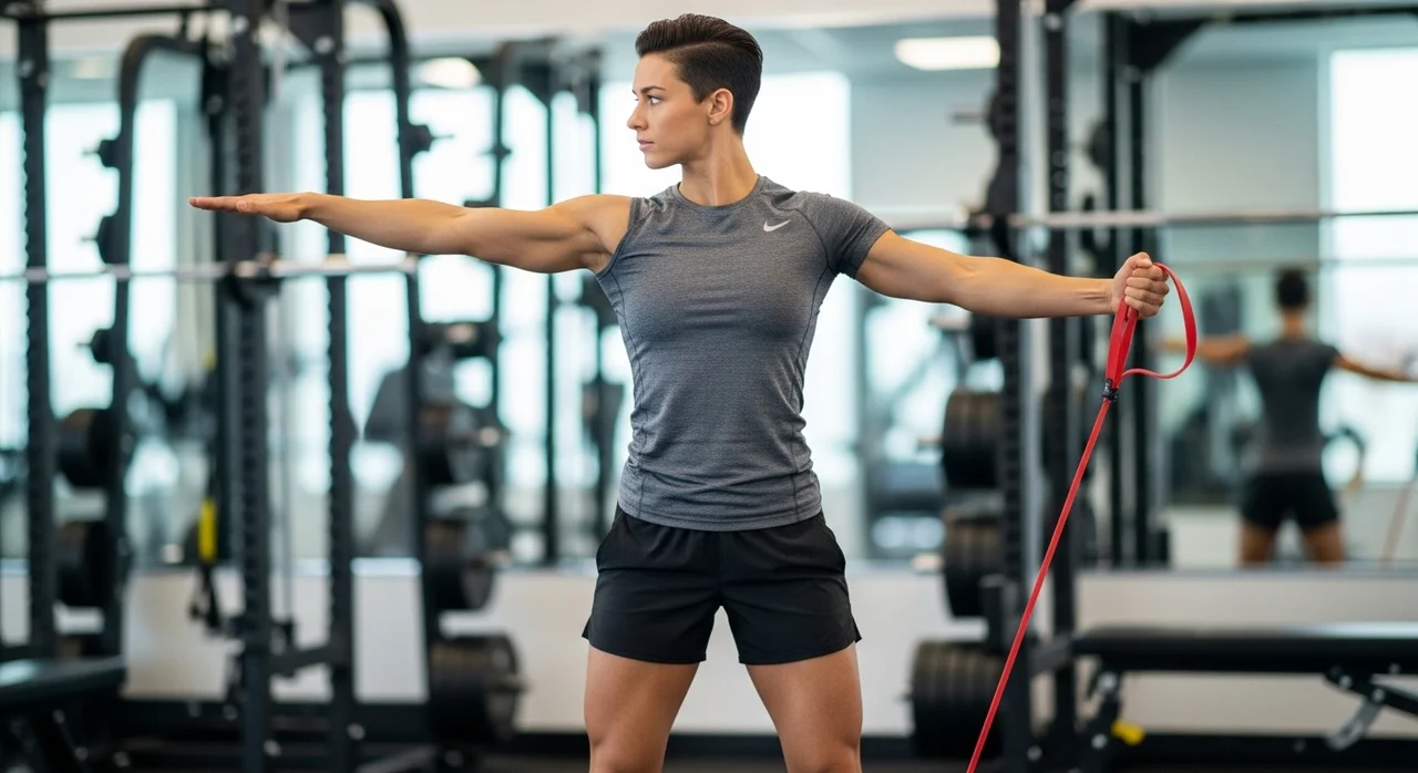 어깨 라인을 매끈하게: 사이드 레터럴 레이즈