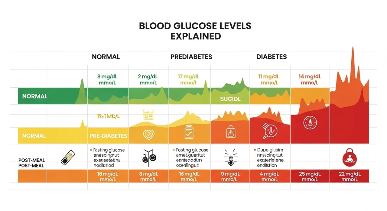 내 혈당 수치, 정확히 어느 정도 수준인가요?