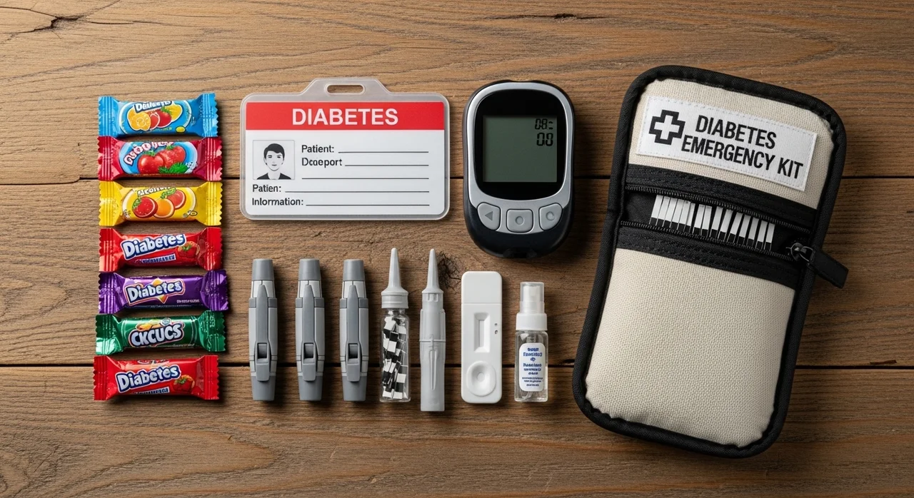 외출 시 필수! 저혈당 예방 체크리스트