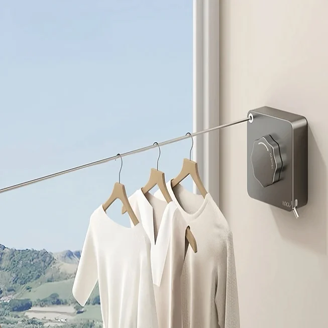 스텔스 와이어 빨랫줄 무타공 건조대