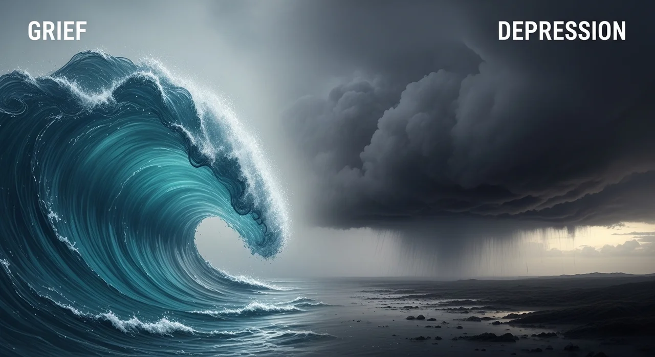 정상적인 애도와 우울증, 어떻게 다른가요?