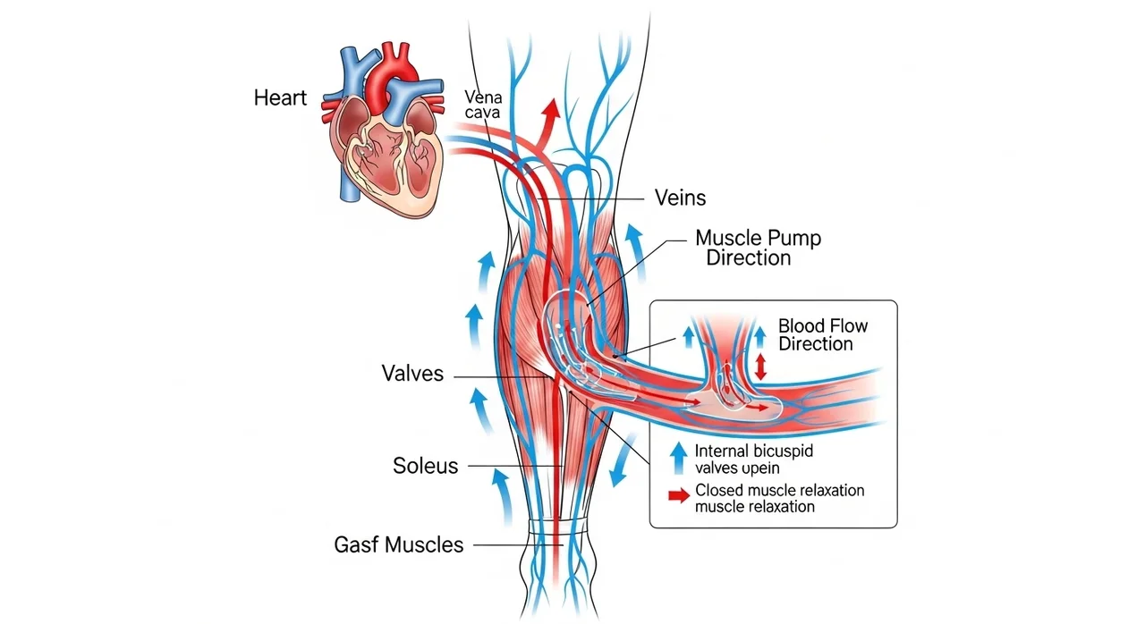 발목 펌프 운동이 몸에 미치는 3가지 놀라운 변화