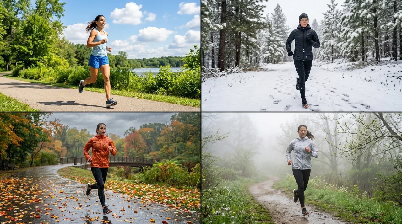 날씨별 운동 주의사항: 폭염부터 한파까지 안전하게 건강 지키는 법