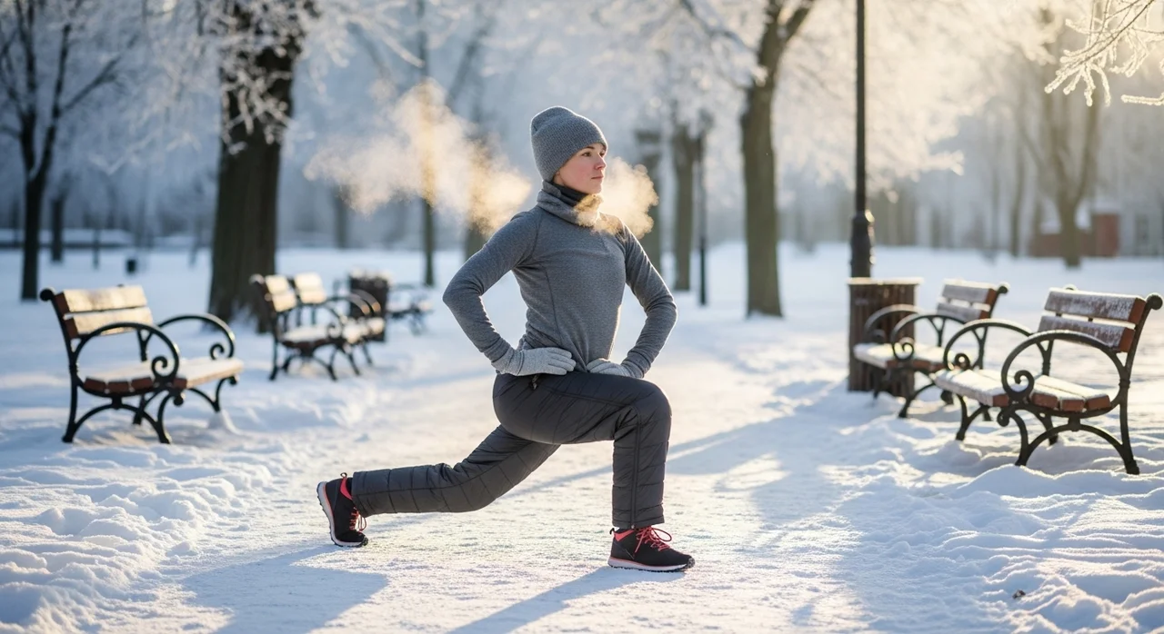 겨울철 추위, 근육과 관절이 굳어있어요