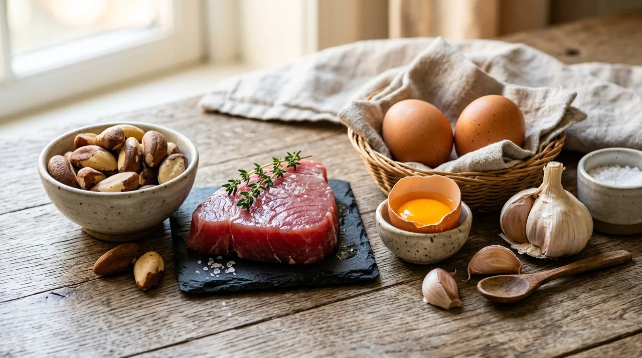 셀레늄 항산화 식품 베스트 5와 효능 및 올바른 섭취 가이드