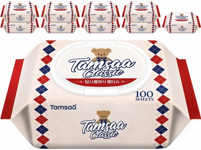 탐사 클래식 물티슈 캡형