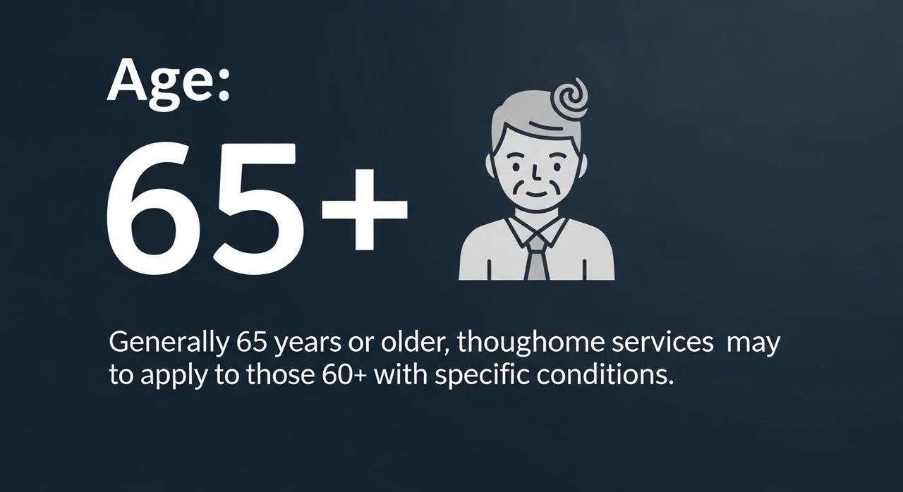 2026년 노인맞춤돌봄서비스 지원 대상 및 자격 조건