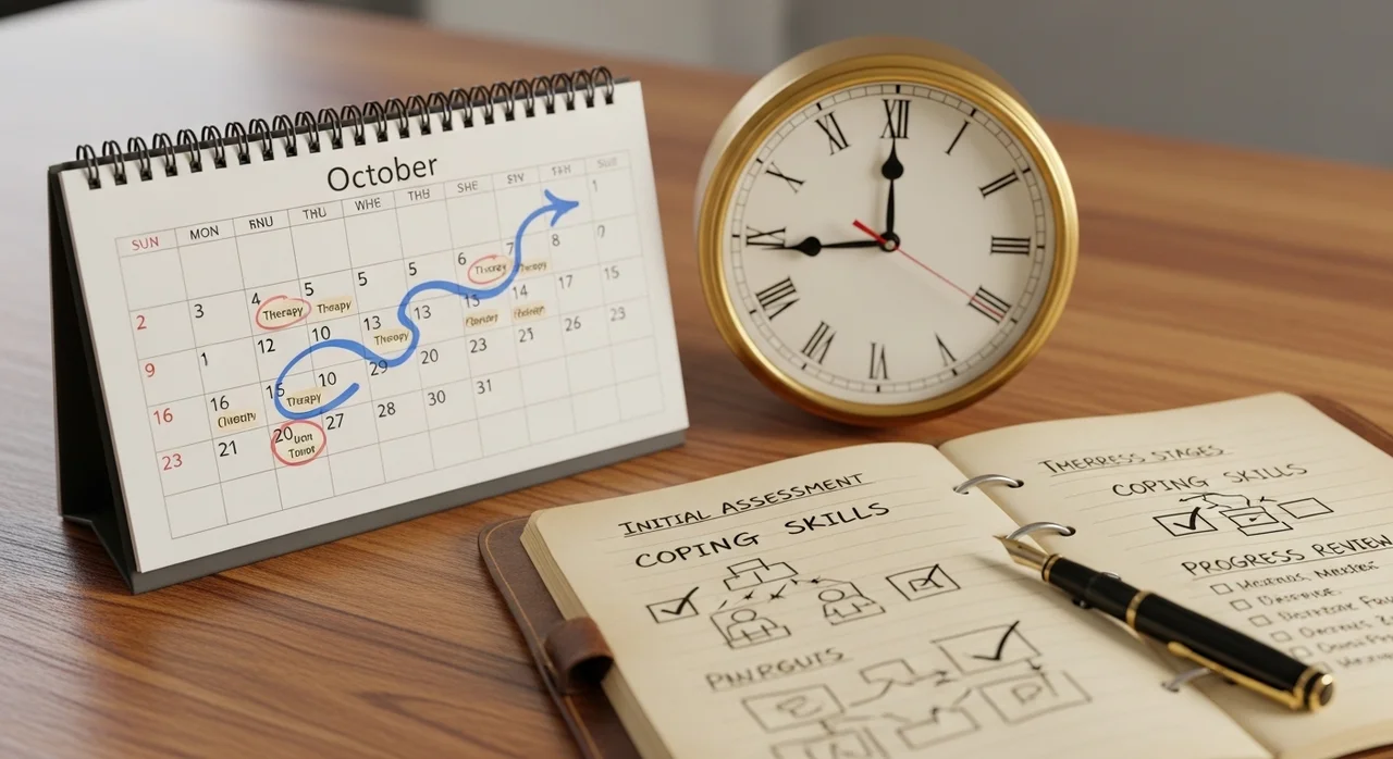 실제 치료는 어떤 순서로 진행되나요? (6~8주 과정)