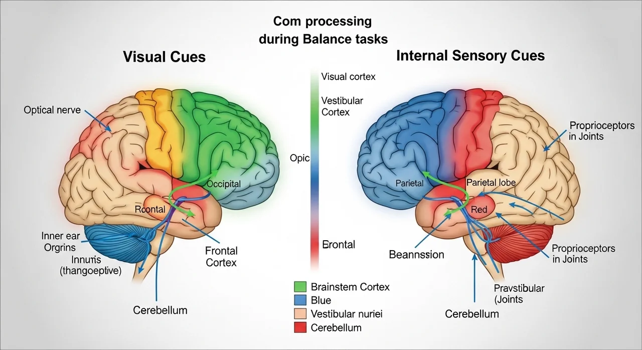 눈 뜨고 서기 vs 눈 감고 서기, 왜 이렇게 차이가 날까?
