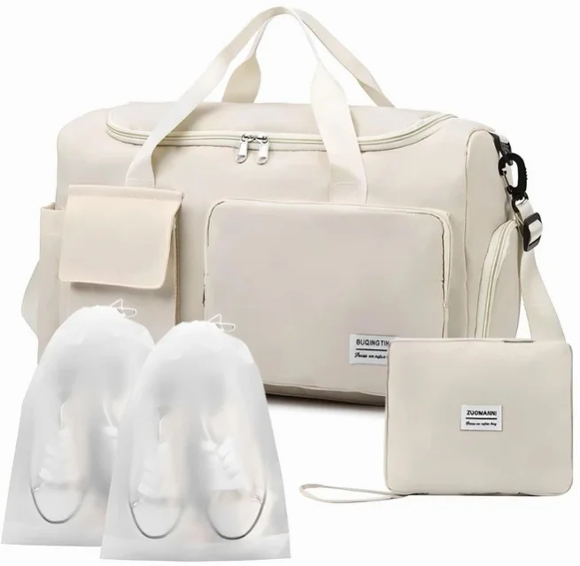 노티드트립 프리미엄 여행용 대용량 접이식 캐리어 결합 보스턴백