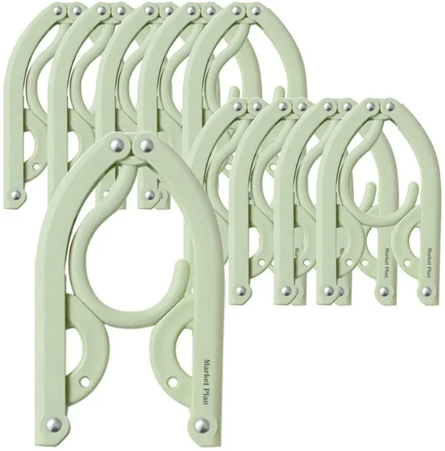 마켓플랜 다용도 간편 접이식 휴대용 옷걸이