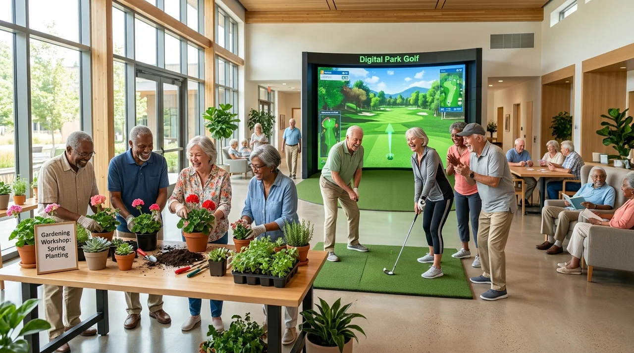 경로당 활성화 프로그램 2026 가이드: 인지 케어부터 메타 파크골프까지