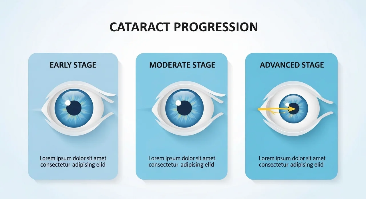 수술 시기 결정을 돕는 단계별 증상 비교