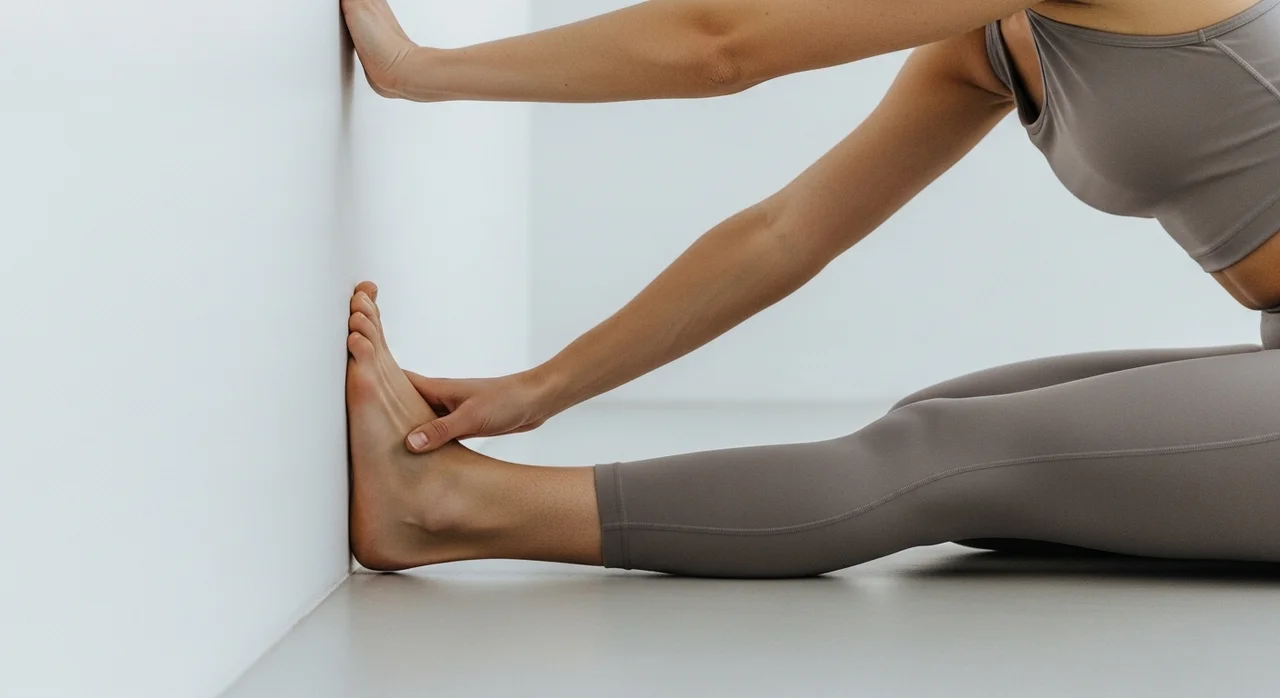 하체 부종과 혈액순환을 돕는 종아리 스트레칭